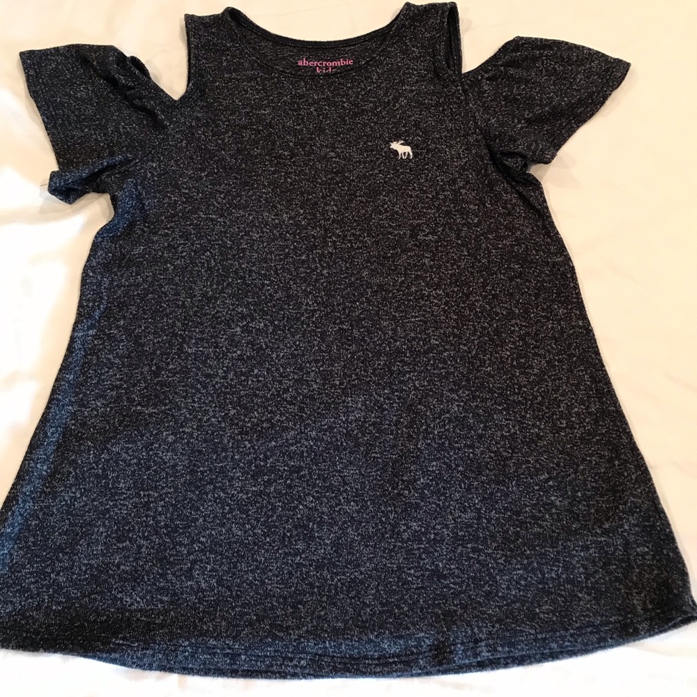 Abercombie Kids Speckled Grey Sweater Top - 13/14